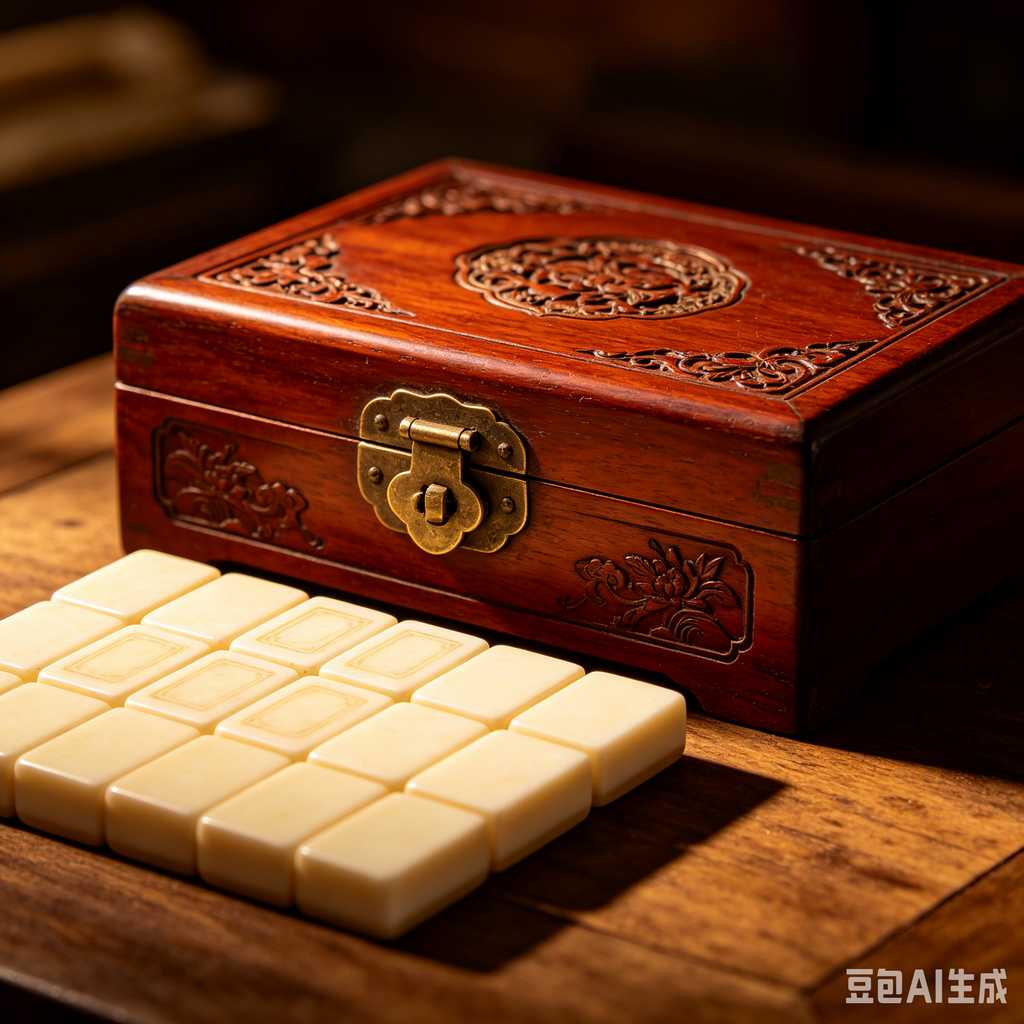 traditional color mahjong set