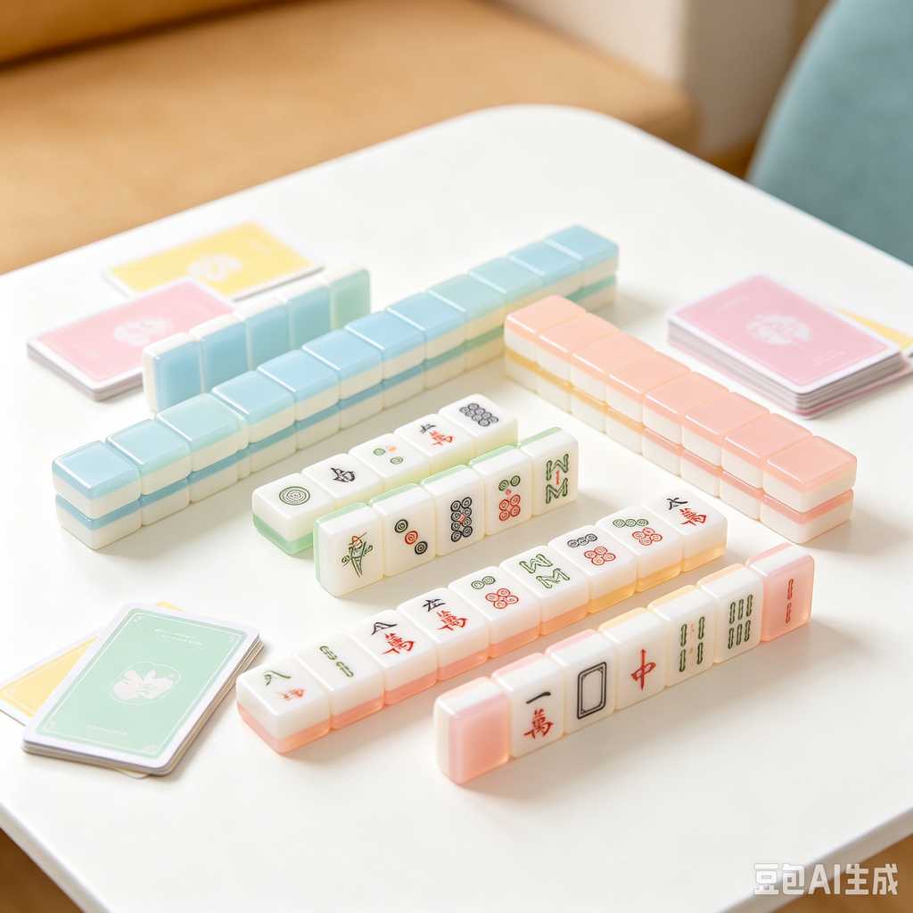 animal pattern mahjong tiles