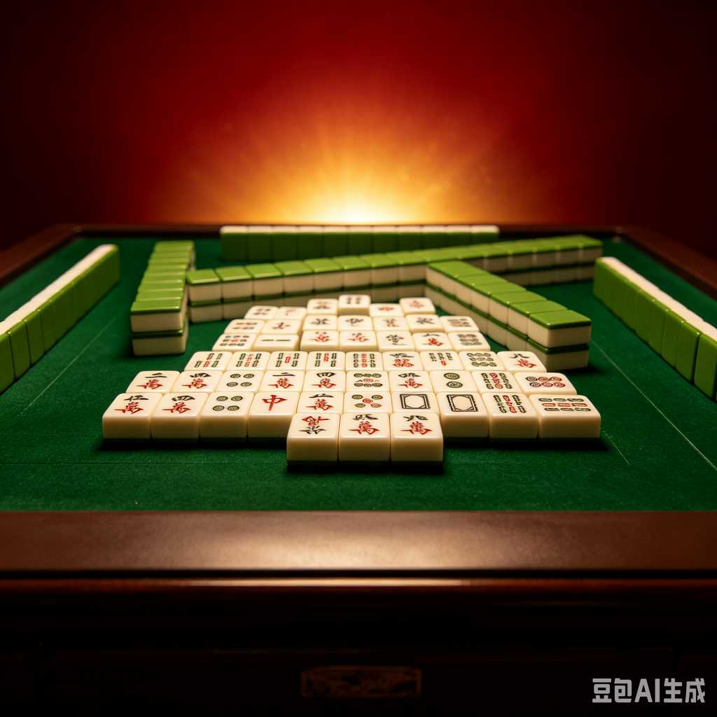 camping leisure mahjong set