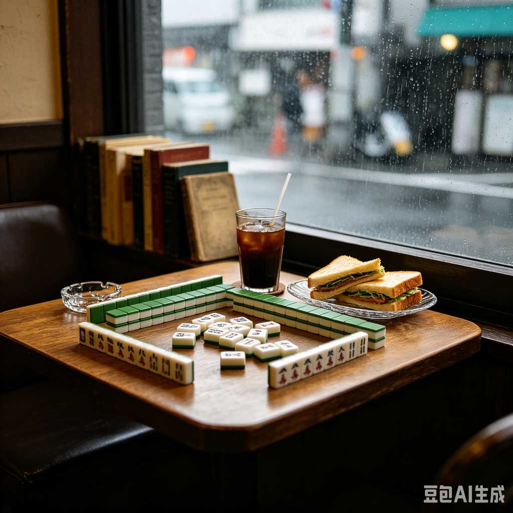 thickened mahjong tiles