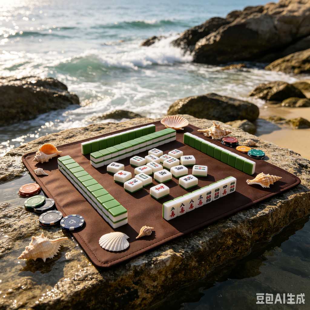 black crystal mahjong tiles